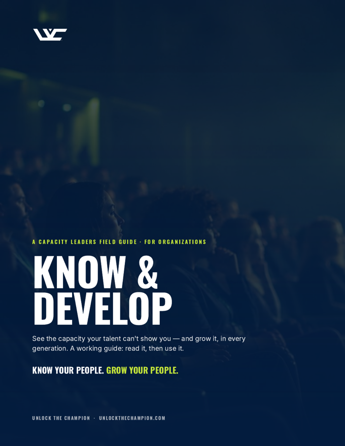 Know & Develop field guide cover