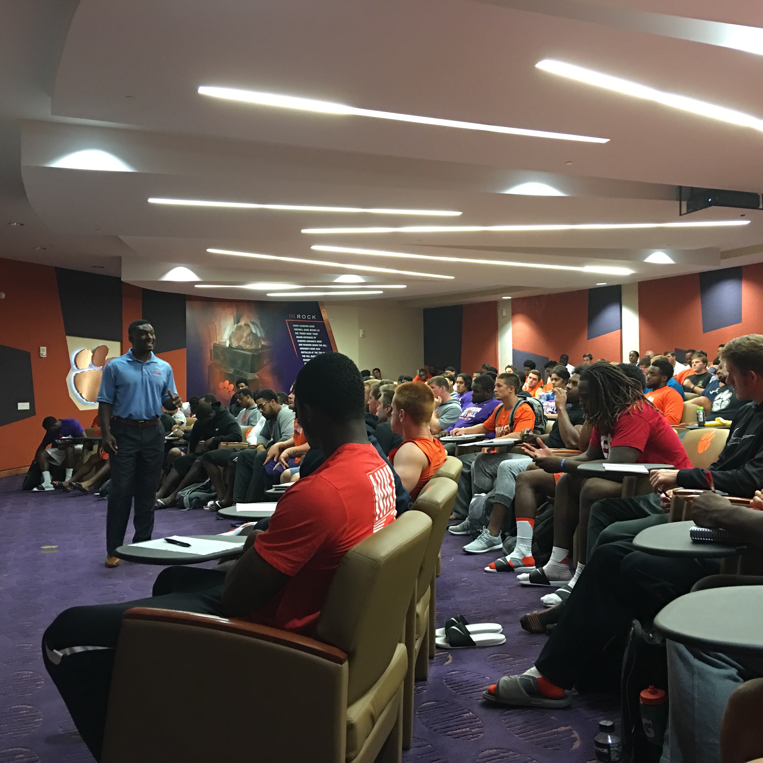 Clemson Football session