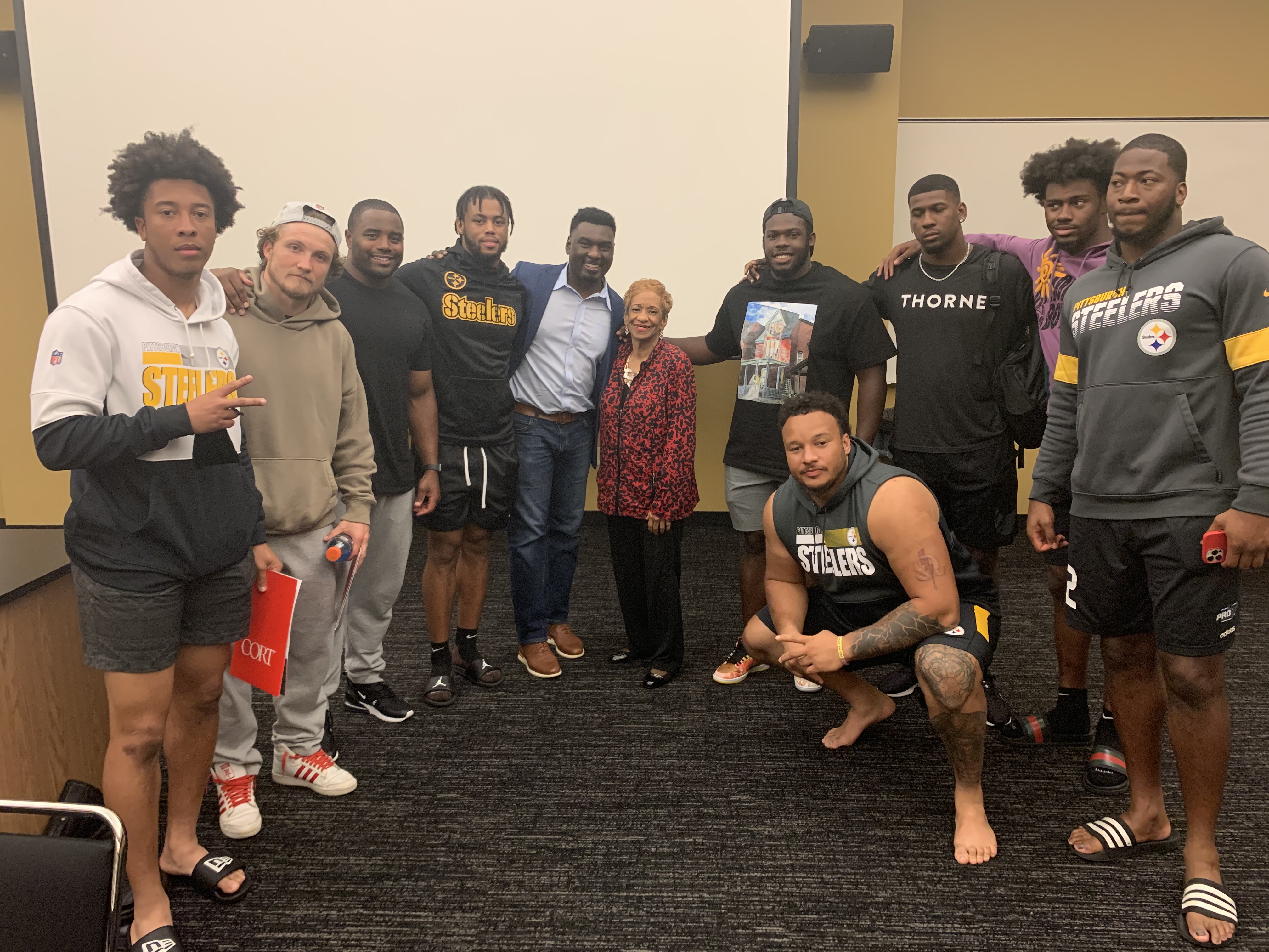 Pittsburgh Steelers rookies session